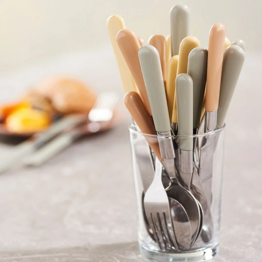 Day & Night Cutlery Set Stainless Green 24pcs