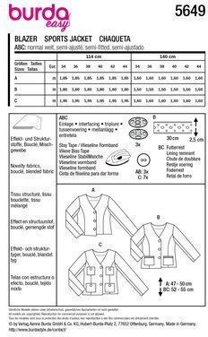 BurdaStyle Hârtie De Cusut Din Textil