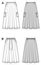 BurdaStyle Χαρτί Ραπτικής Navy Μπλε