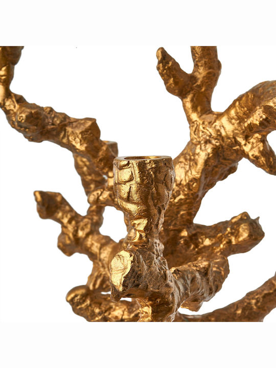 Κηροπήγιο Apple Tree 390-225-129 Gold Pols Potten Μέταλλο