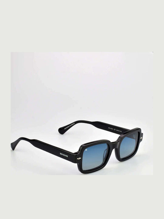 Red Raven Beverly Unisex Ochelari de soare cu Albastru marin Cadru și Albastru Polarized Lentilă 47450121208142