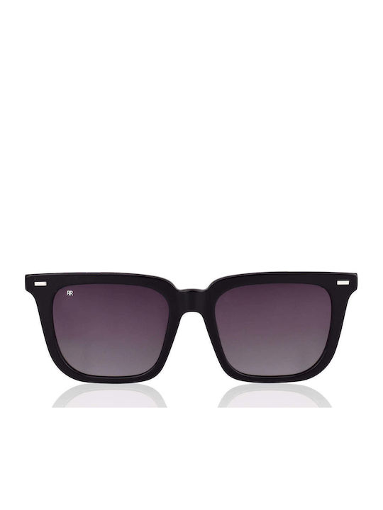 Red Raven Jasper Unisex Γυαλιά Ηλίου με Μαύρο Σκελετό και Μαύρο Polarized Φακό rd-000039-DEEPPURPLE-50754587132238