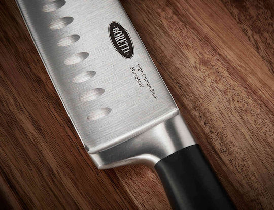 Boretti Messer Santoku aus rostfreiem Stahl 18cm