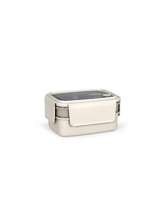 Livoo Lunchbox Inox Beige 1000ml 1Stück