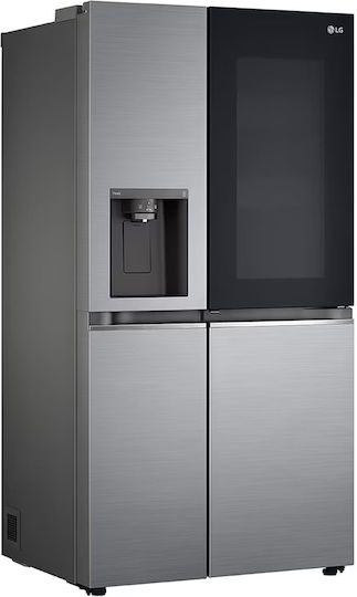 LG Ψυγείο Ντουλάπα 635lt Total NoFrost Υ179xΠ91.3xΒ73.5εκ. Inox GSXV80PZLE