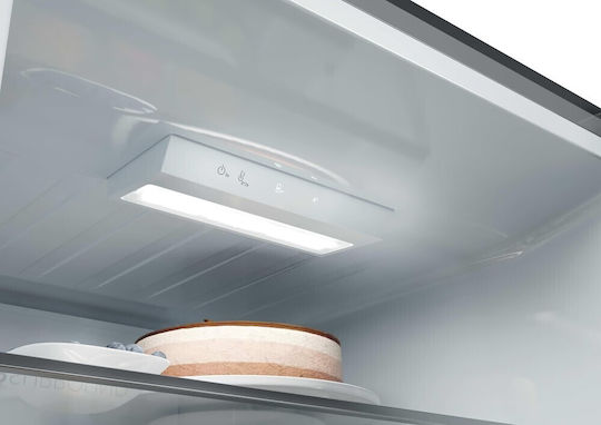 Haier Combină frigorifică 409lt Total NoFrost Î205xL59.5xA66.7cm. Inox HDPR1620ANPK