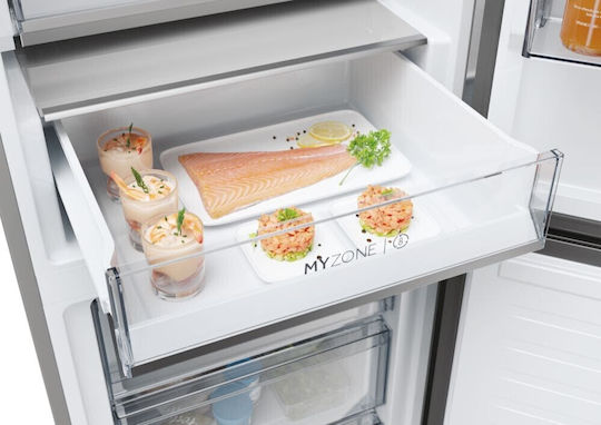 Haier Fridge-Freezer 406lt NoFrost H205xW59.5xD66.7cm Black HDPW5620DNPD