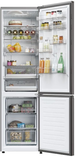 Haier Fridge-Freezer 406lt NoFrost H205xW59.5xD66.7cm Black HDPW5620DNPD