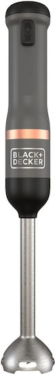 Black & Decker Hand Blender with Stainless Steel Rod Black
