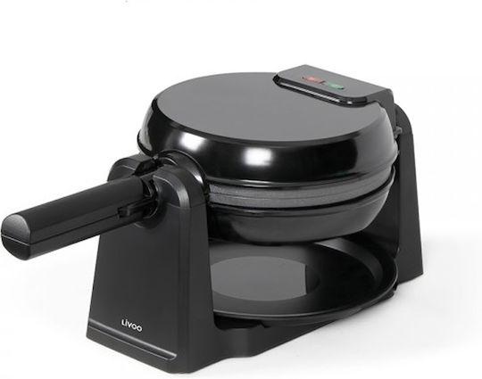 Livoo Βαφλιέρα για Στρογγυλές Βάφλες 1000W