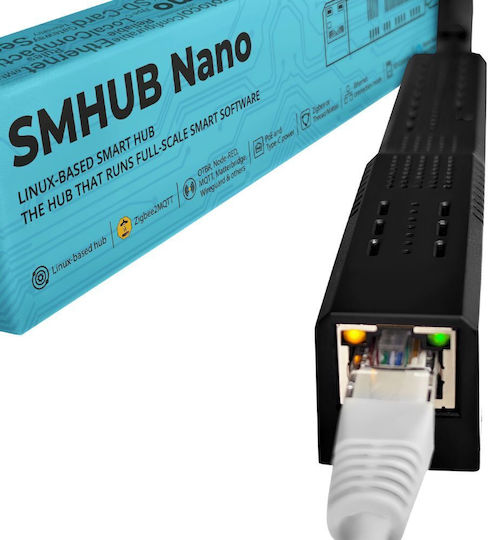 Smlight Smhub Nano Mg24 – Zigbee Ethernet Poe Usb Wi-fi Adapter Controller 1τμχ