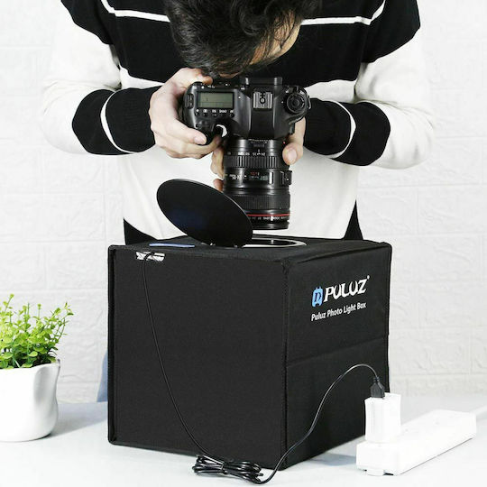 Puluz Studio Led Photo Box Lighted with Multiple Backrounds 60x60x60cm