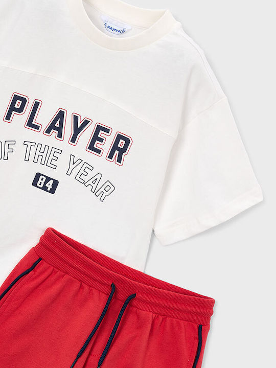 Kinder-Set mit Shorts Sommer 2Stück Red