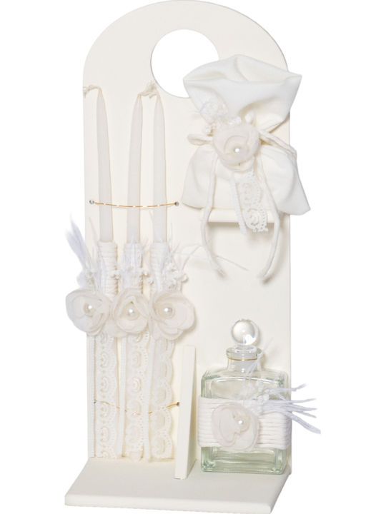 Baptism Set with Flowers Theme