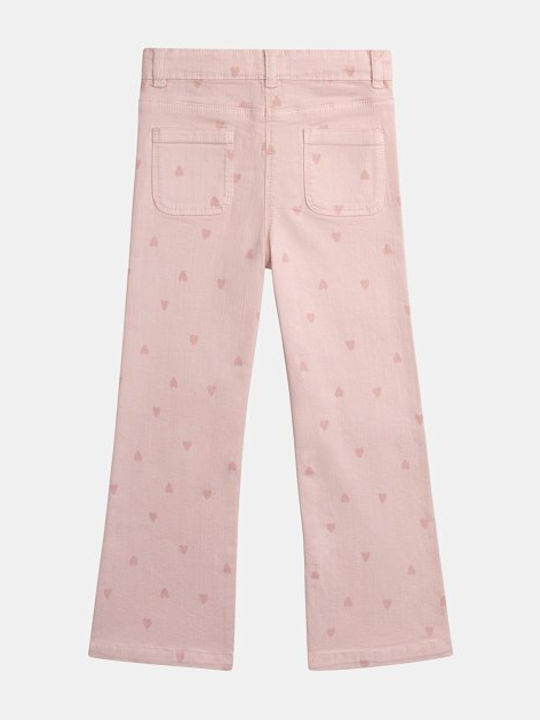 Kids Denim Trousers Pink