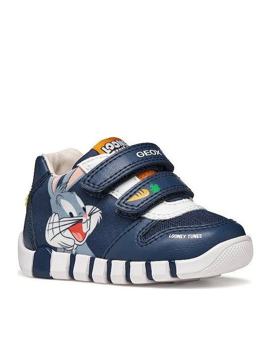 Geox Iupidoo Ανατομικά Navy Μπλε