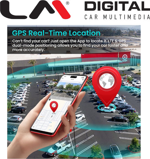 LM Digital X202-G421 Κάμερα DVR Αυτοκινήτου Wi-Fi, GPS