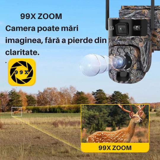 Taggo Camera de vânătoare Cu vedere pe timp de noapte Cu detectare de mișcare