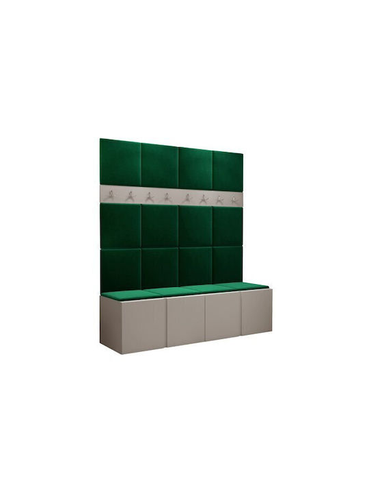 Hartford 268 Entry Furniture with Mirror Cashmere 168x46x186cm