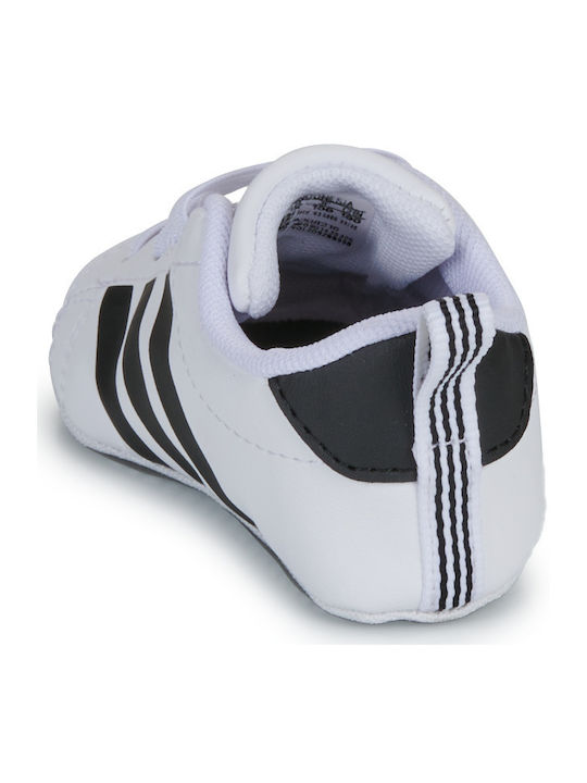 adidas Βρεφικά Sneakers Αγκαλιάς Λευκά Court