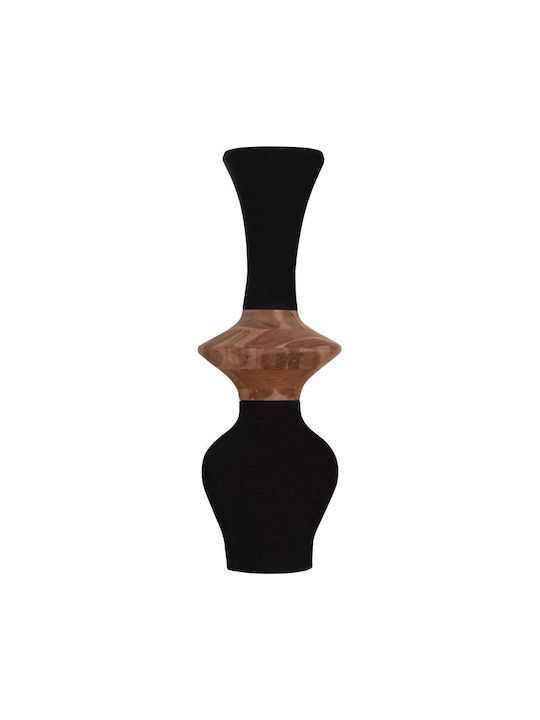 Dekorative Bodenvase Beton Schwarze 45x45xHcm