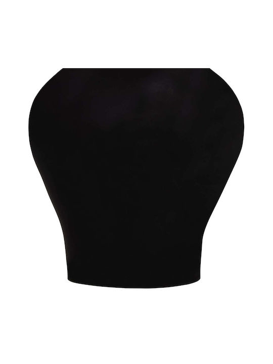 Dekorative Bodenvase Beton Schwarze 45x45xHcm