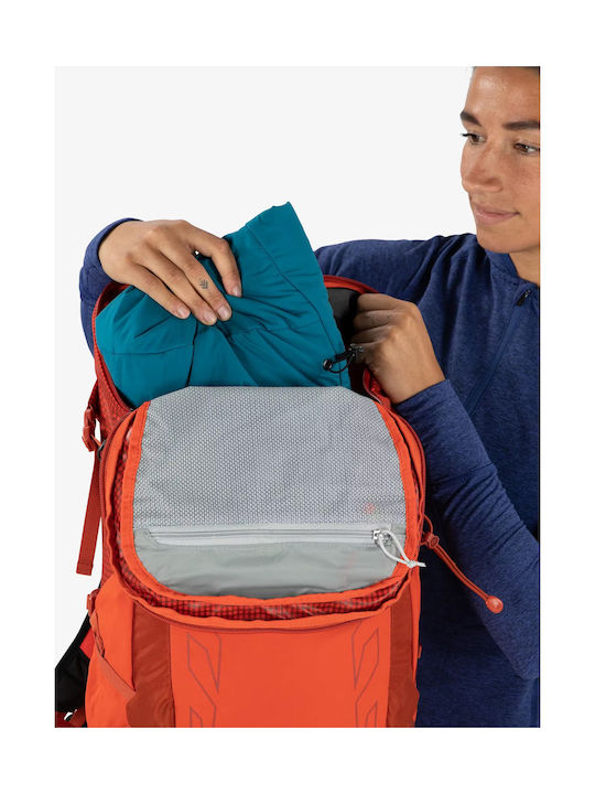Osprey Tempest Ορειβατικό Σακίδιο 30lt Αδιάβροχο Πορτοκαλί Hiking