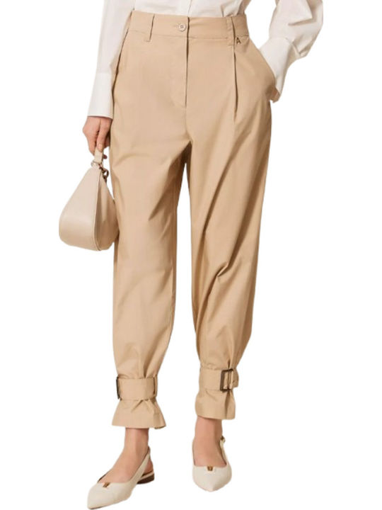 Women's Fabric Trousers Safari
