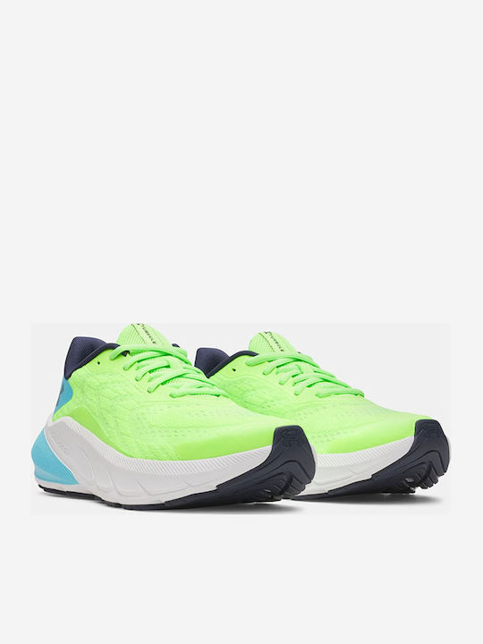 Kids Sports Shoes Running with Laces Green