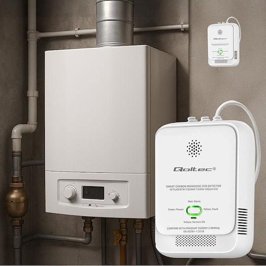 Qoltec Carbon Monoxide Detector