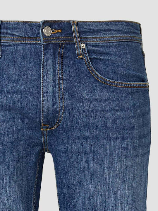 Nelio Pantaloni Jeans pentru Bărbați cu Croială Slim Blue