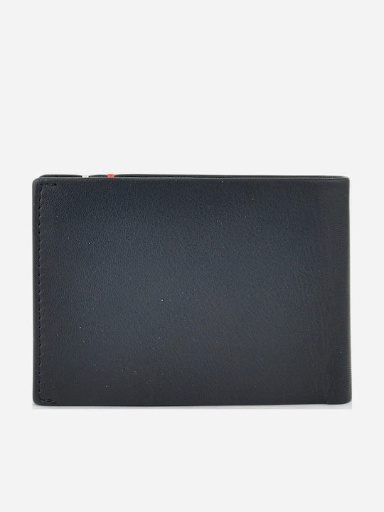 Δερμάτινο Ανδρικό Πορτοφόλι με RFID Μπλε