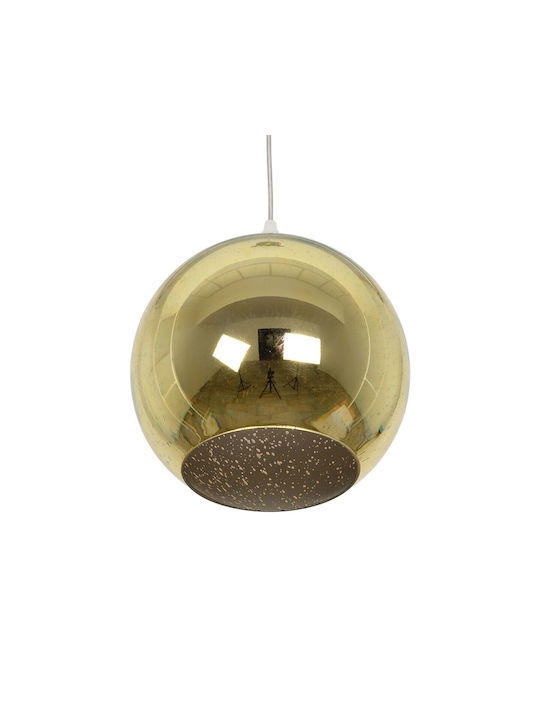 GloboStar Saturn Pendant Light Multicolour with Socket E27 25x25x22cm