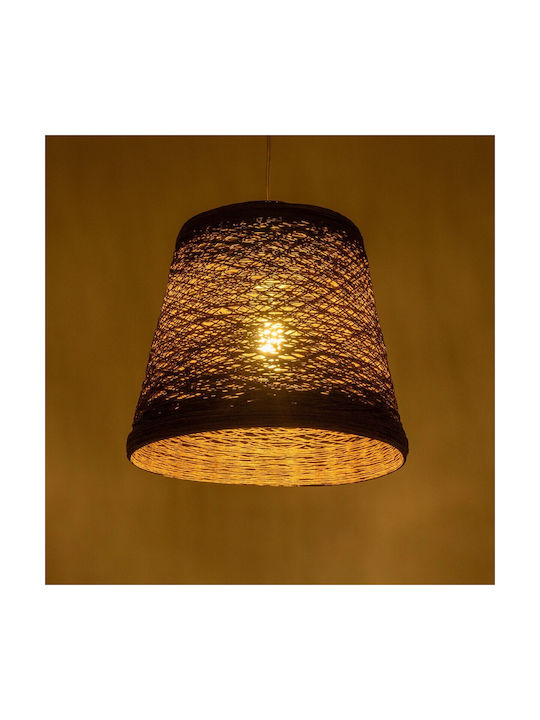 GloboStar Playroom Pendant Light Brown with Socket E27 30x30x30cm