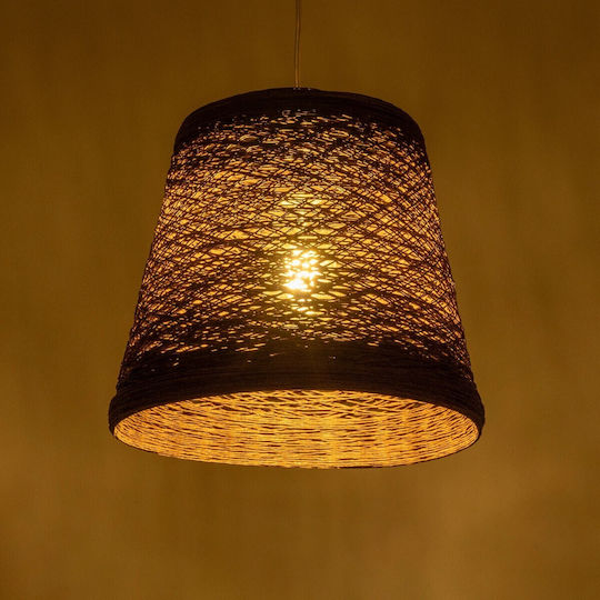 GloboStar Playroom Pendant Light Brown with Socket E27 30x30x30cm