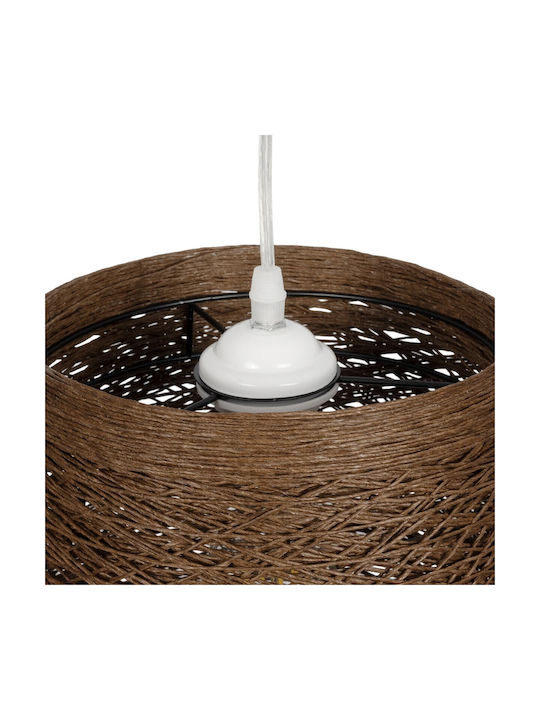 GloboStar Playroom Pendant Light Brown with Socket E27 30x30x30cm