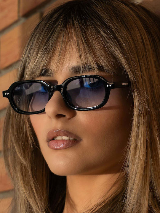 Red Raven Connor Unisex Sunglasses with Black Frame and Light Blue Lens rd-000018-LIGHTBLUE-52658658476366