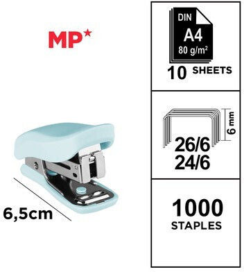 Madrid Papel Mini Büroklammern Handwerkzeug Himmelblau