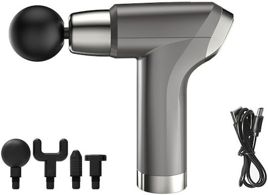 Verk Group Gun Massage for the Head, the Waist & the Body with Vibration Blue
