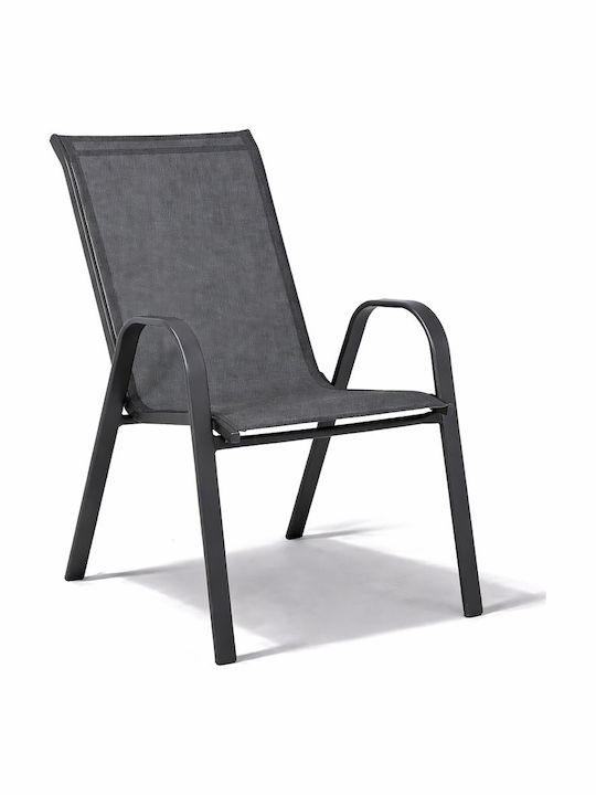 Outdoor Living Room Set 5 Pieces Anthracite