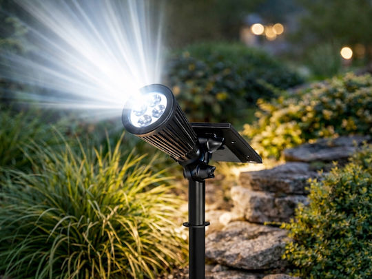 Verk Group Wall Mounted Solar Light Warm White with Photocell 14cmx8.5cmcm