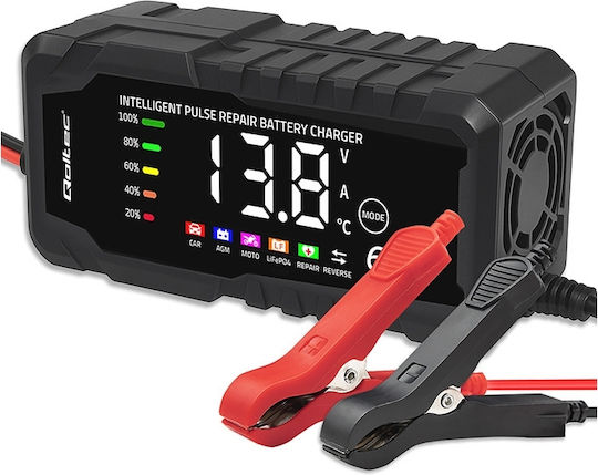 Qoltec Autobatterieladegerät 12V