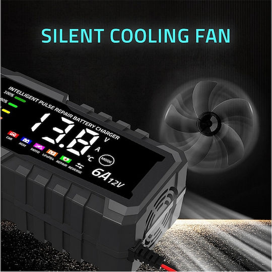 Qoltec Autobatterieladegerät 12V