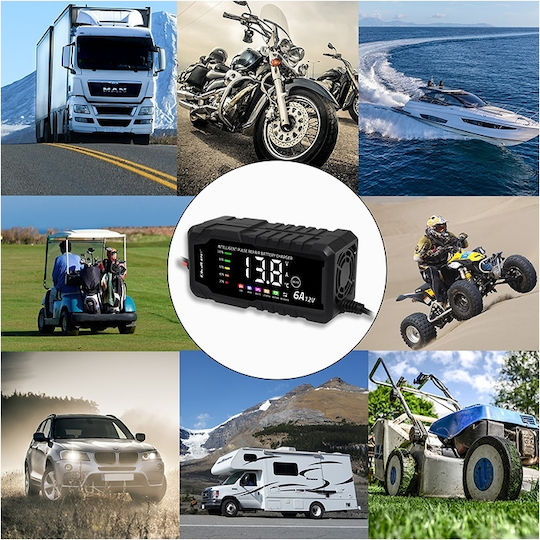 Qoltec Autobatterieladegerät 12V