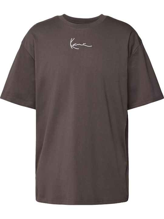 Small Signature T-shirt Brown KM-TE011-022-15IND