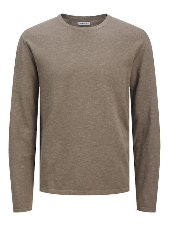 Langarm-Pullover Brown