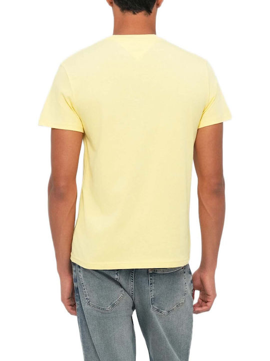 Tommy Hilfiger T-shirt Κίτρινο