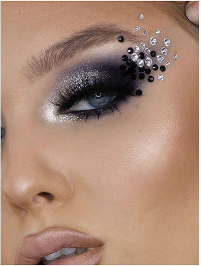 White Strass Face & Eye Stickers Beauty Hall