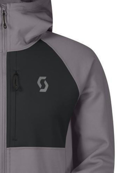 Μπουφάν Evening Grey - Black
