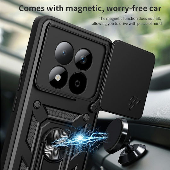 Magnetic Back Cover Μαύρο (Redmi Note 15)